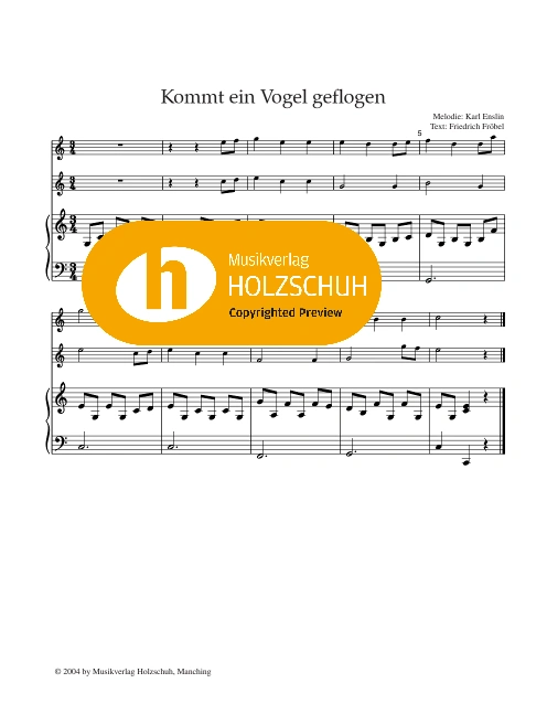 Kommt ein Vogel geflogen